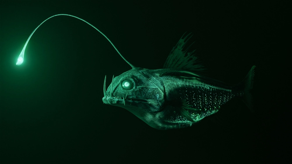 Cấu tạo cơ thể độc đáo của cá lồng đèn biển sâu