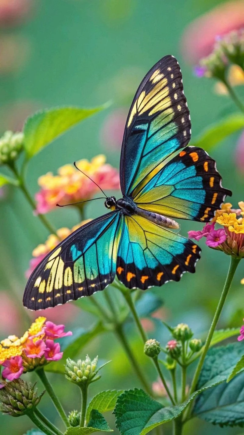 Gần hơn với thiên nhiên nhờ con bướm đẹp chụp gần