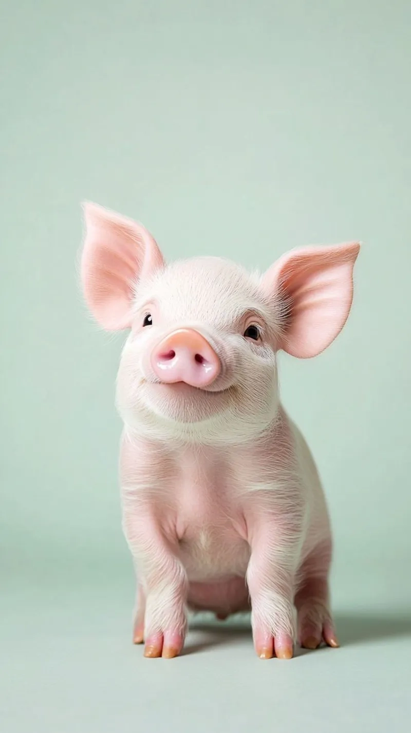 Ngắm nhìn hình ảnh con lợn con đẹp