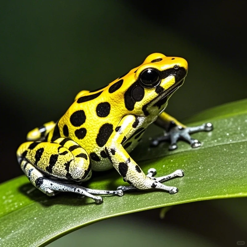 Khám phá ếch phi tiêu độc màu vàng nổi bật và hiền