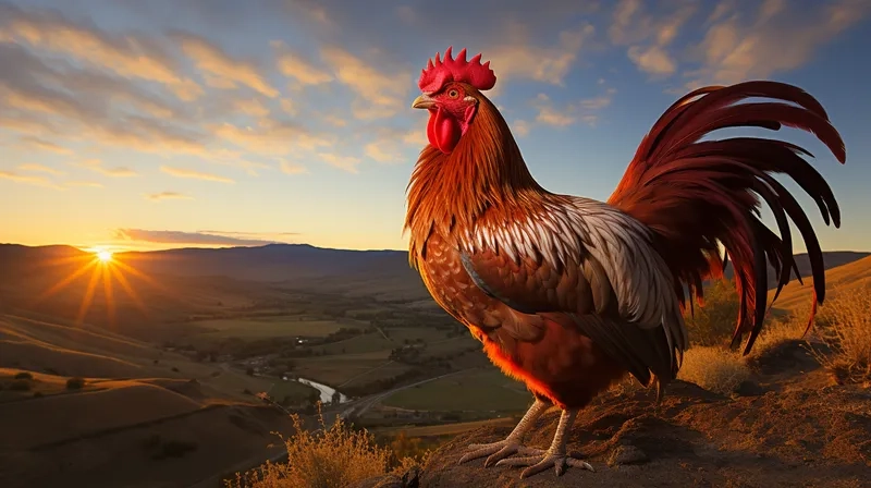 Tuyển chọn gà trống chọi đẹp mã