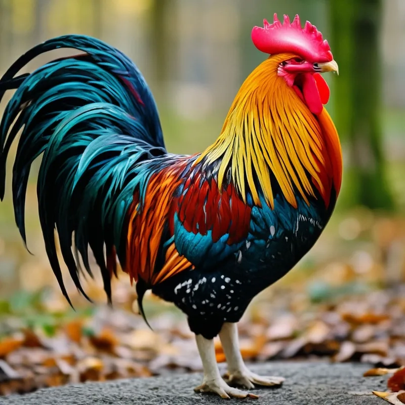 Các loại gà trống cảnh đẹp lạ