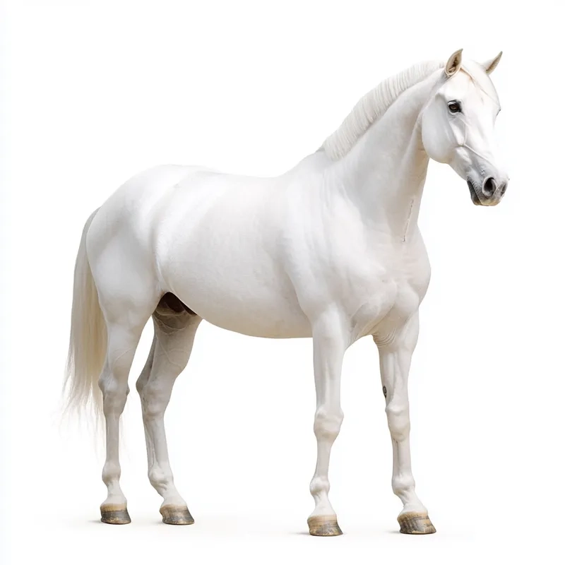 Cận cảnh đặc điểm mắt ngựa bạch đỏ