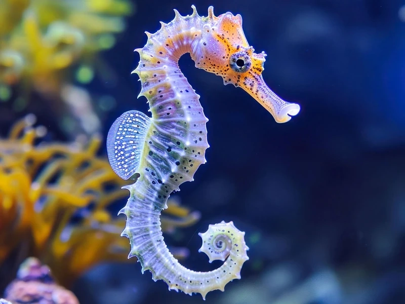 Thế giới kỳ diệu của cá ngựa biển rạn san hô dưới làn nước trong