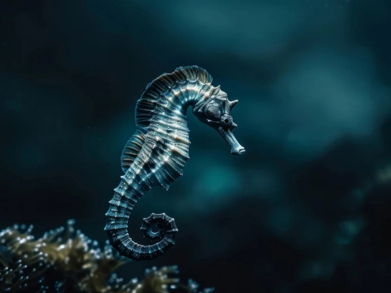 Góc chụp độc đáo từ cá ngựa biển cận cảnh nghệ thuật cực ấn tượng