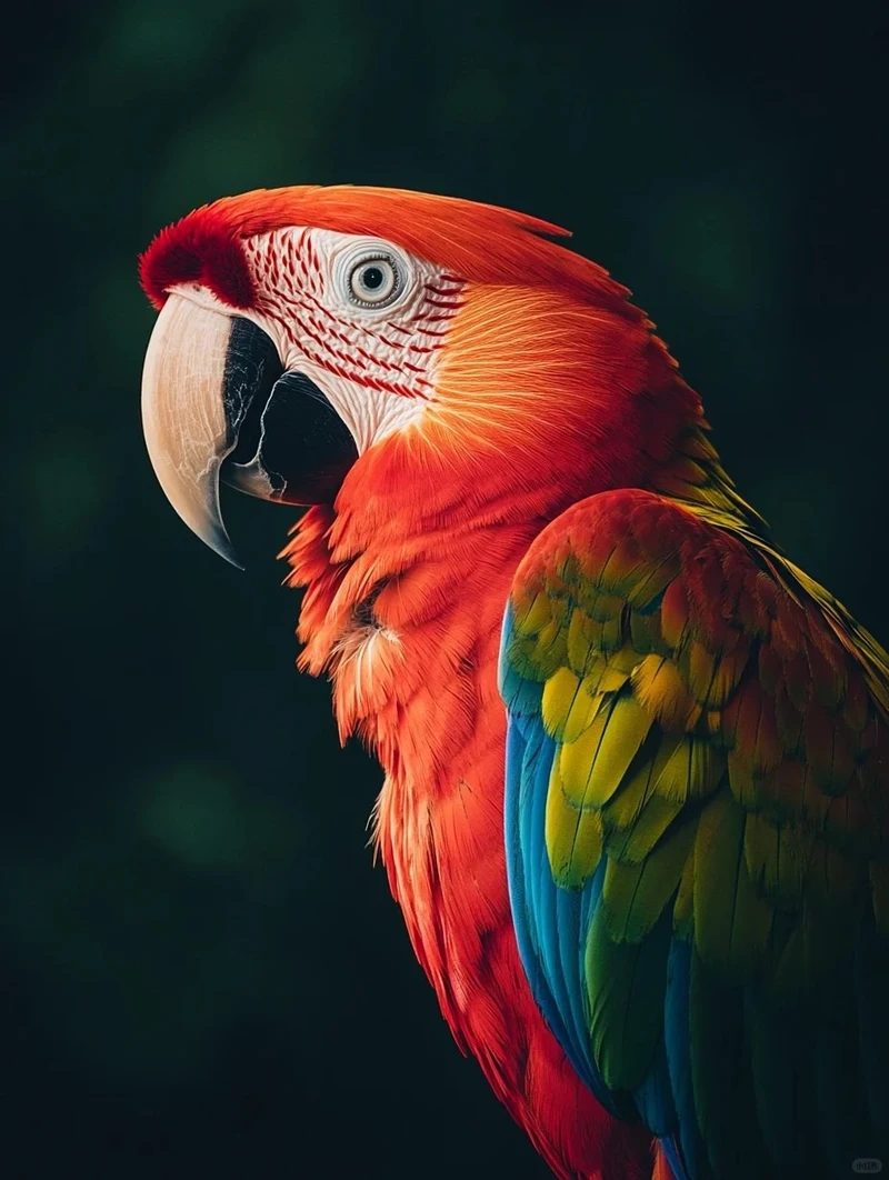 Khám phá thế giới của chim vẹt Macaw nhiệt đới đầy màu sắc
